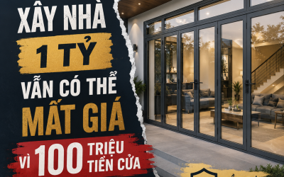 XÂY NHÀ 1 TỶ VẪN CÓ THỂ MẤT GIÁ VÌ 100 TRIỆU TIỀN CỬA